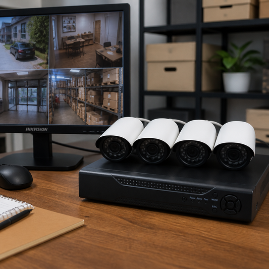 Kit de 4 Cámaras de Vigilancia Omnix — lifestyle