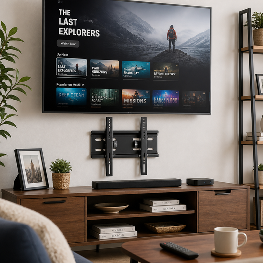 Soporte TV de Pared Ajustable Omnix — lifestyle