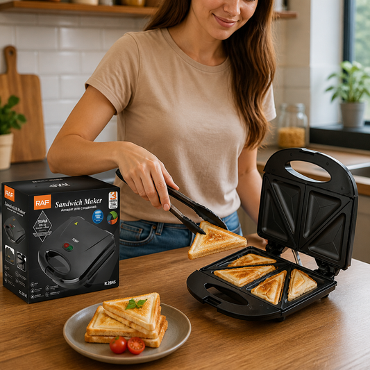 Máquina de Sándwich Omnix R-284S — lifestyle