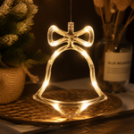 Luz navideña campana con ventosa — lifestyle