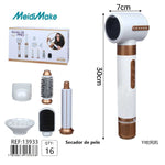 Secador de Pelo Iónico 16 Accesorios