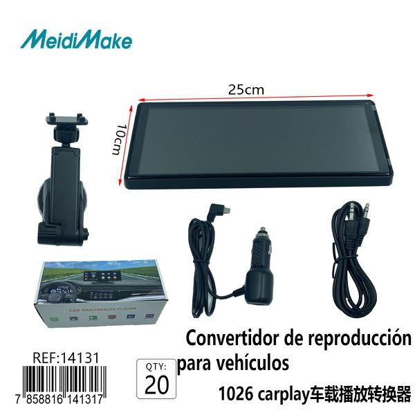 Convertidor Carplay Android Para Vehículos 25cm