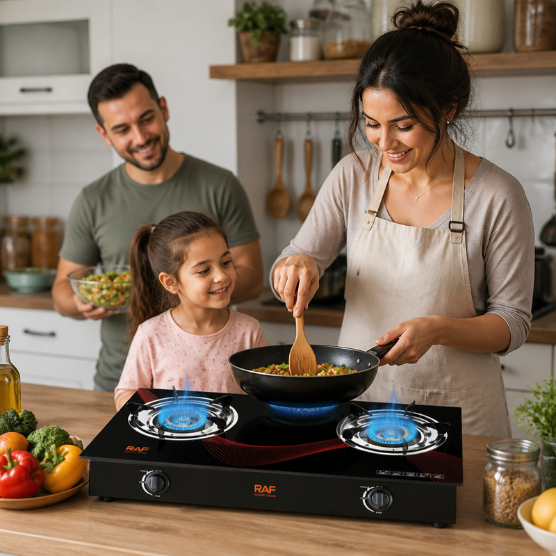 Cocina a Gas Omnix R.8051 4 Quemadores — lifestyle