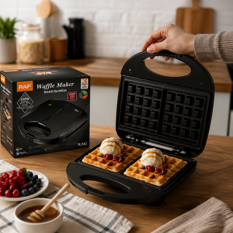 Máquina de Sandwich 800W - Omnix — lifestyle