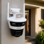 Cámara IP 4MP dual antena con alarma — lifestyle