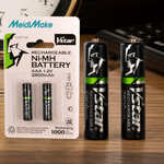 Batería recargable AAA 2800mAh — lifestyle