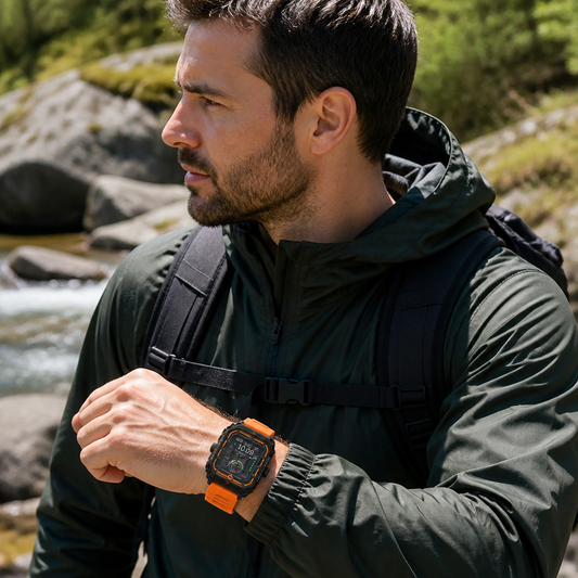 Reloj Inteligente Omnix — lifestyle