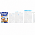 Bolsas de compresión para ropa set 6 piezas — fondo blanco