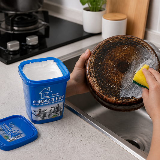 Pasta Limpiadora Acero Inoxidable Omnix — lifestyle