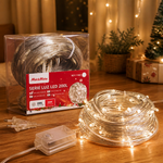 Luces navideñas 20m 200 LED blanco — lifestyle