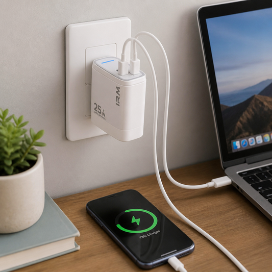 Cargador Rápido IR19 con Cable USB Tipo C — lifestyle