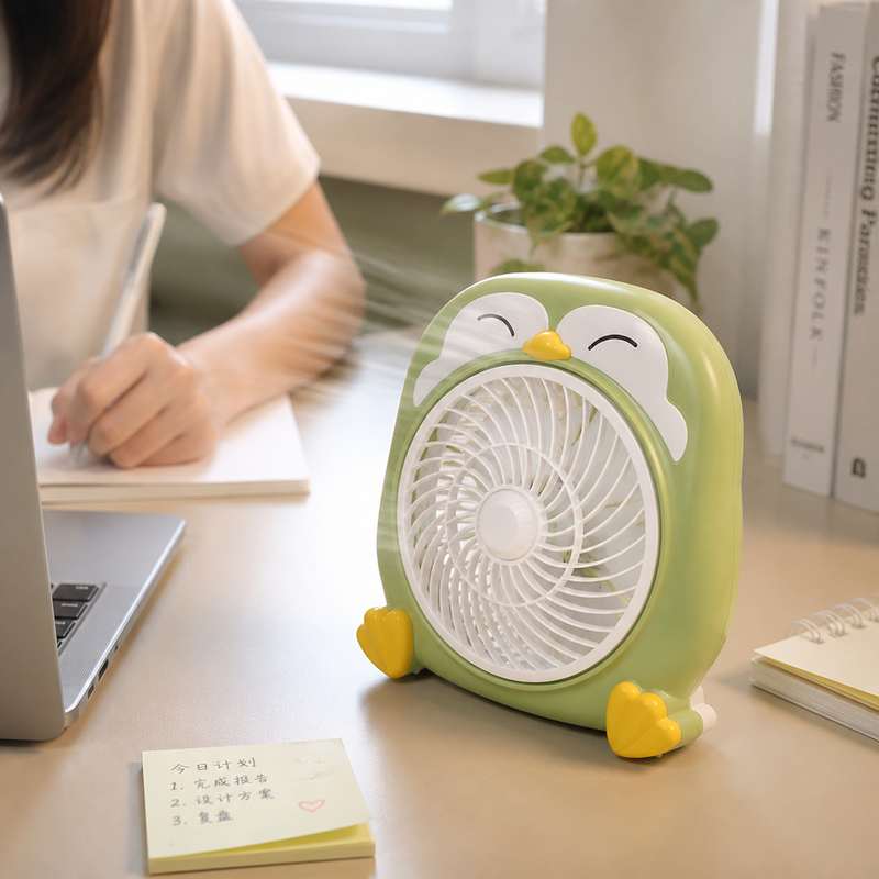 Ventilador Pequeño Pingüino 203 Omnix — lifestyle