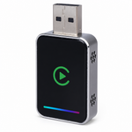 Adaptador CarPlay inalámbrico para auto — fondo blanco