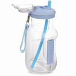 Jarra Dispensadora de Jugo con Canilla Azul — fondo blanco