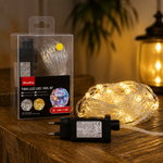 Guirnalda LED 100 Luces Blanca Cálida 12m — lifestyle