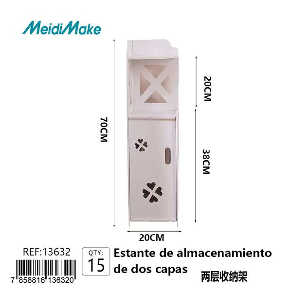 Estantería Organizadora De Dos Niveles Omnix