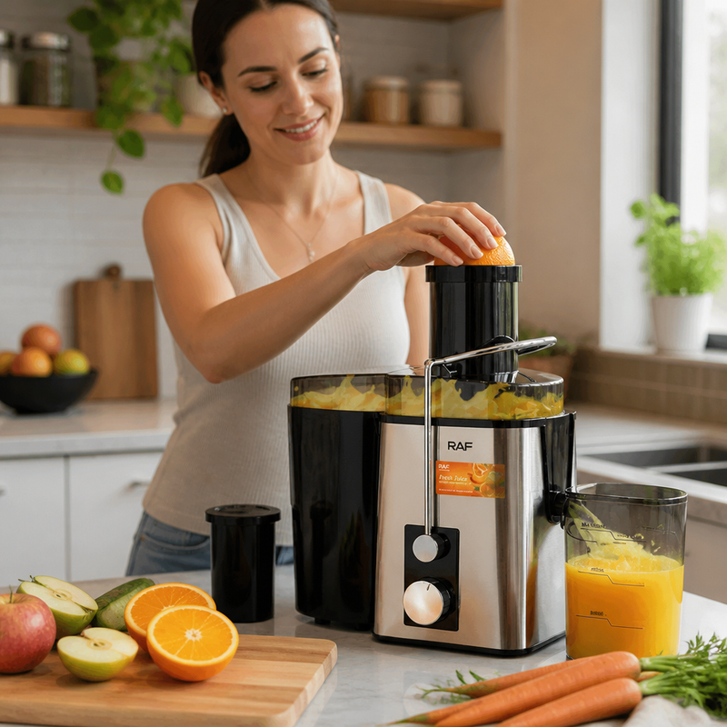 Extractor de Jugo Omnix - Exprimidor Eléctrico — lifestyle