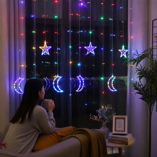 Luces Navideñas 138 LED Multicolores 2.5M — lifestyle