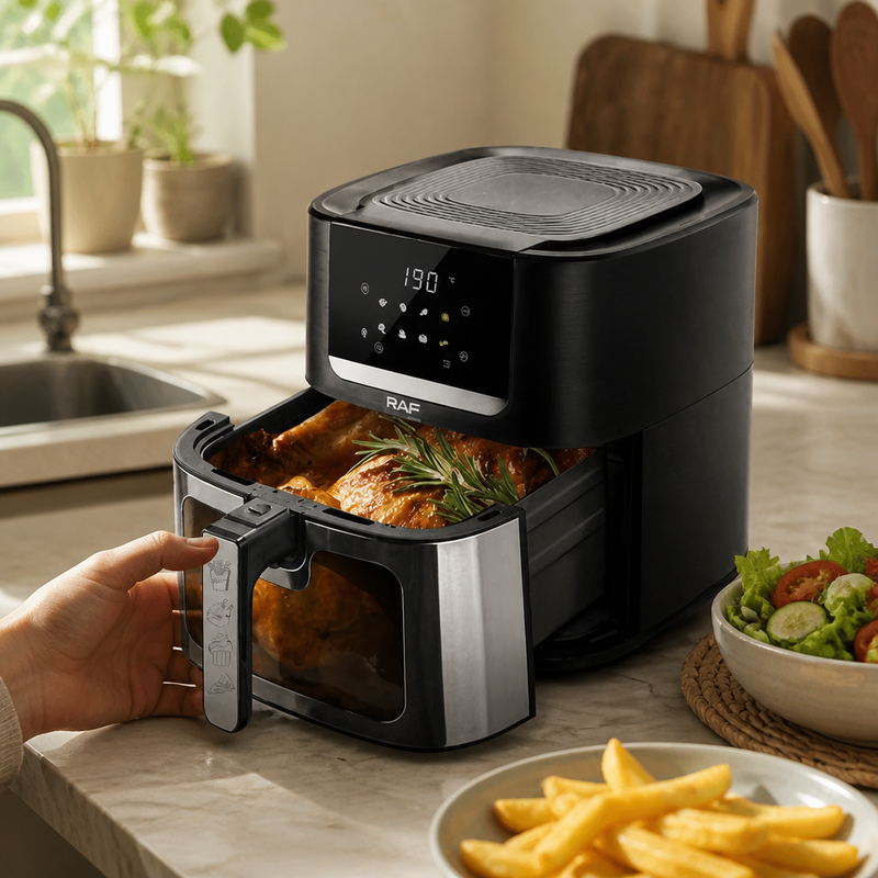 Freidora de Aire 8L Omnix — lifestyle