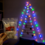 Cortina Luz LED Multicolor 136 Luces 2.5m — lifestyle