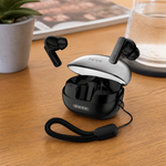 Audífonos Bluetooth Inalámbricos con Estuche Carga — lifestyle