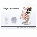 Espejo de Maquillaje con 16 Luces LED Ajustables — fondo blanco