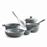 Set 12 Piezas Utensilios de Cocina Silicona — fondo blanco