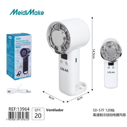 Ventilador Portátil Mini Recargable