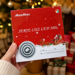 Luces navideñas 300L multicolores LED — lifestyle