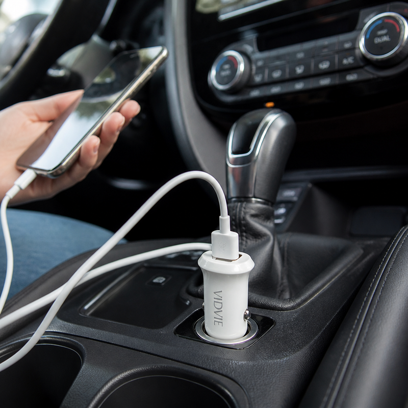 Cargador de Auto CC546 12V - Carga Rápida — lifestyle