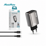 Cargador Rápido IR42 USB-C Dual — fondo blanco