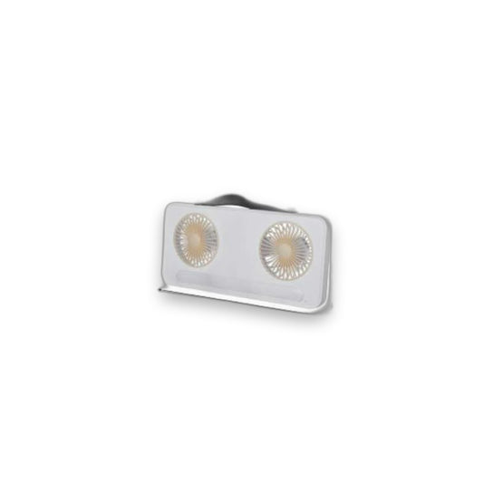 Abanico Dual con Luz LED - Omnix S32 — fondo blanco