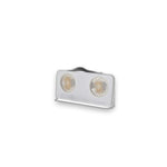 Abanico Dual con Luz LED - Omnix S32 — fondo blanco