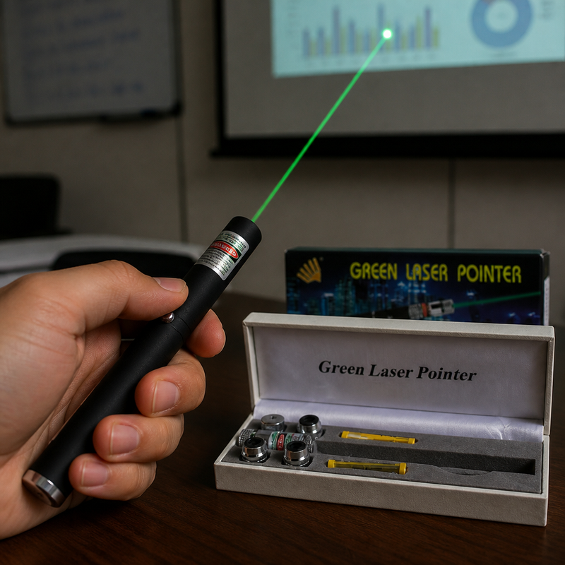Laser Light 5en1 Recargable USB — lifestyle