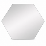 Espejo Hexagonal Moderno Pared — fondo blanco