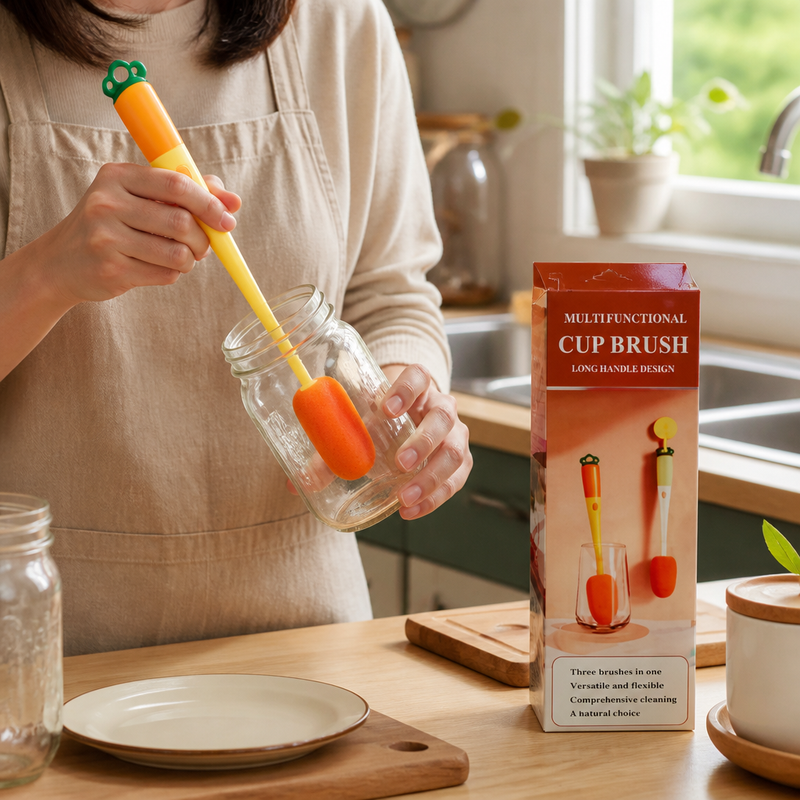 Cepillo Multifuncional para Tazas y Vasos — lifestyle