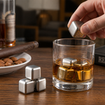 Cubos Hielo Reutilizables para Vino — lifestyle