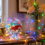 Luces Navideñas LED 100L 360° Multicolor 5M — lifestyle
