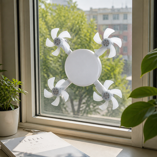 Ventilador 4 Cabezales Omnix — lifestyle