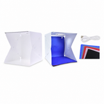 Estudio Fotográfico Portátil 30cm Omnix — fondo blanco
