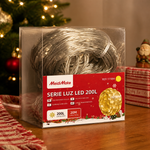 Guirnalda LED 20m 200 Luces Blanco Cálido — lifestyle