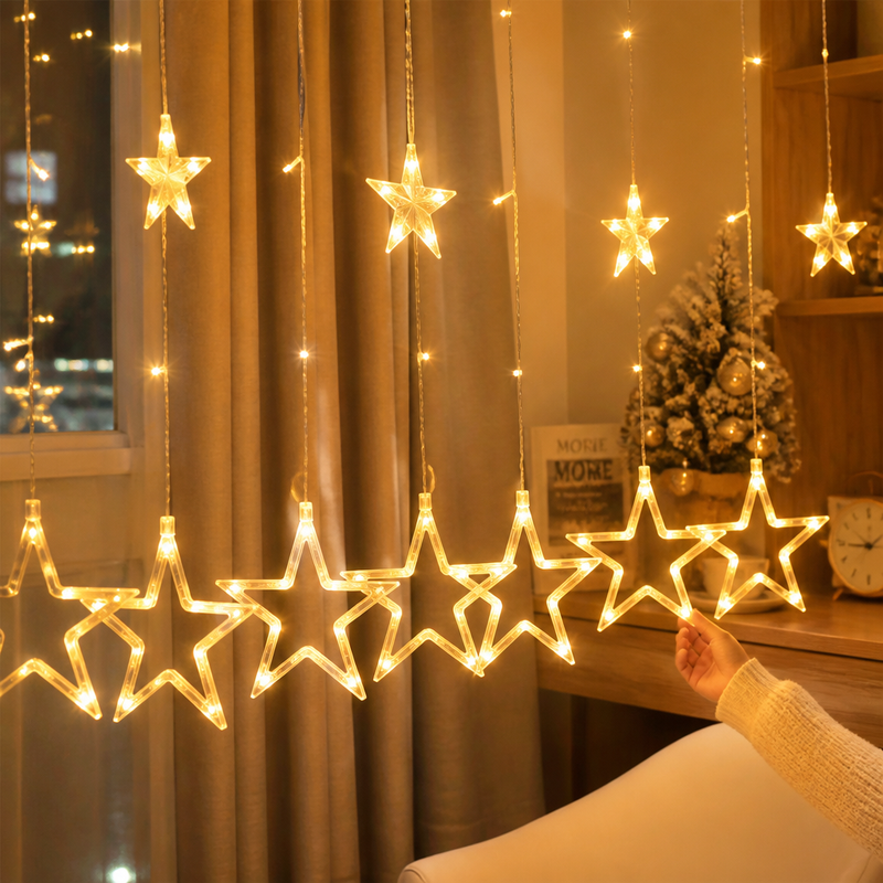 Luces Navideñas 138L Alambre Transparente 2.5M — lifestyle