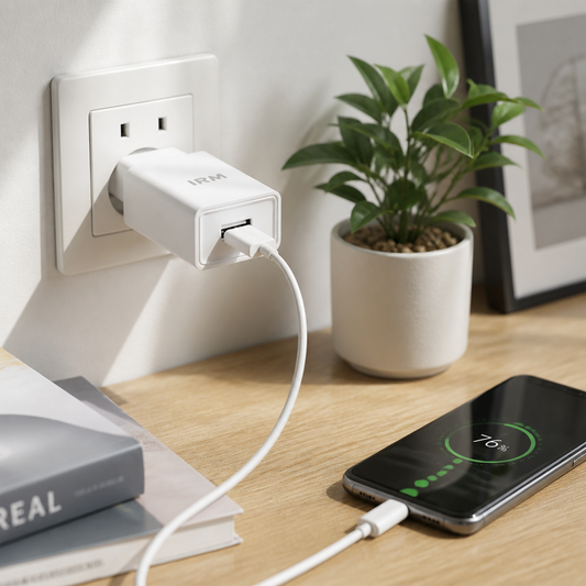 Cargador USB 2A Single Port — lifestyle
