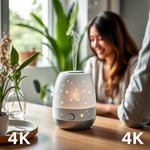 Humidificador Omnix Diseño Estrellas — lifestyle