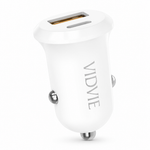 Cargador Auto Rápido Universal 2 Puertos USB — fondo blanco