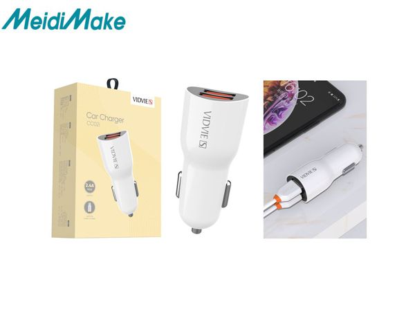 Cargador Auto Dual USB Rápido