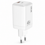 Cargador rápido USB-C para iPhone y iPad — fondo blanco