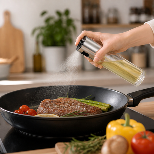 Botella Pulverizadora Recargable para Limpieza — lifestyle