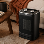 Calefactor portátil 1500W calor inmediato — lifestyle