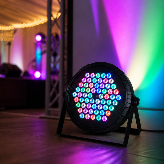 Lámpara LED Par 60 RGB Full Color — lifestyle